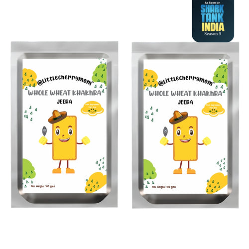 Whole Wheat Khakhra - Jeera Flavour (100g x 2) 100g each