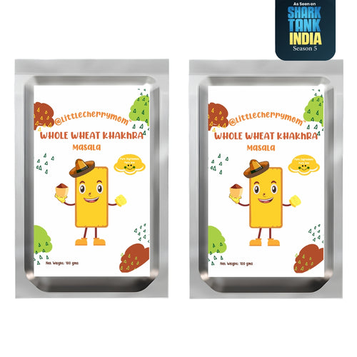 Whole Wheat Khakhra - Masala Flavour (100g x 2) 100g each
