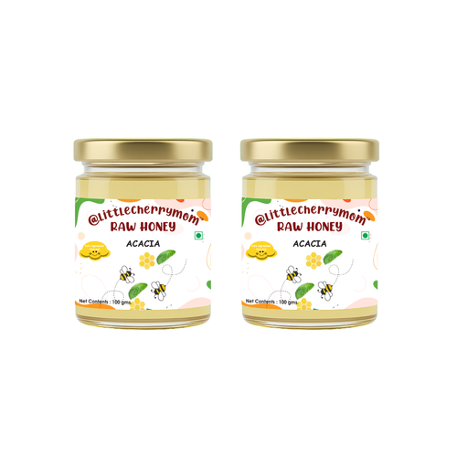 Raw Honey Acacia – 100 gms (Pack of 2)