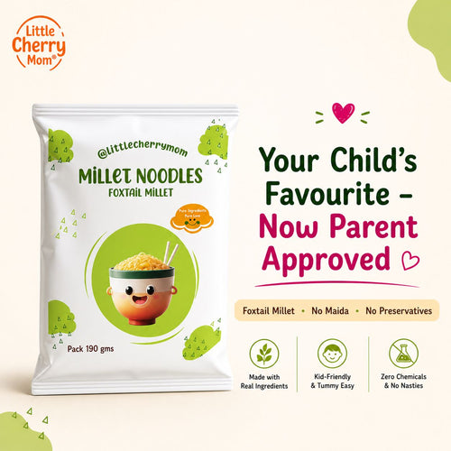 Littlecherrymom Foxtail Millet Noodles - 190gm