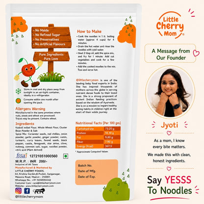 Littlecherrymom Kodo Millet Noodles - 190gm