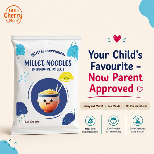 Littlecherrymom Barnyard Millet Noodles - 190gm
