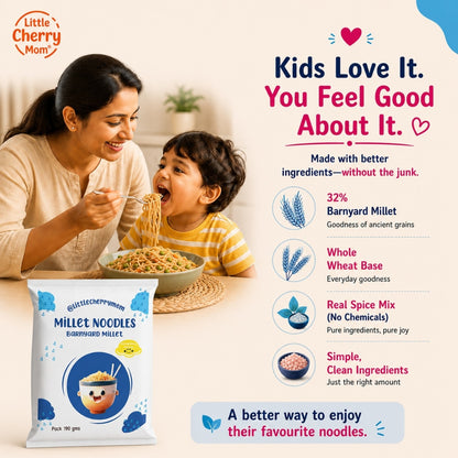 Littlecherrymom Barnyard Millet Noodles - 190gm