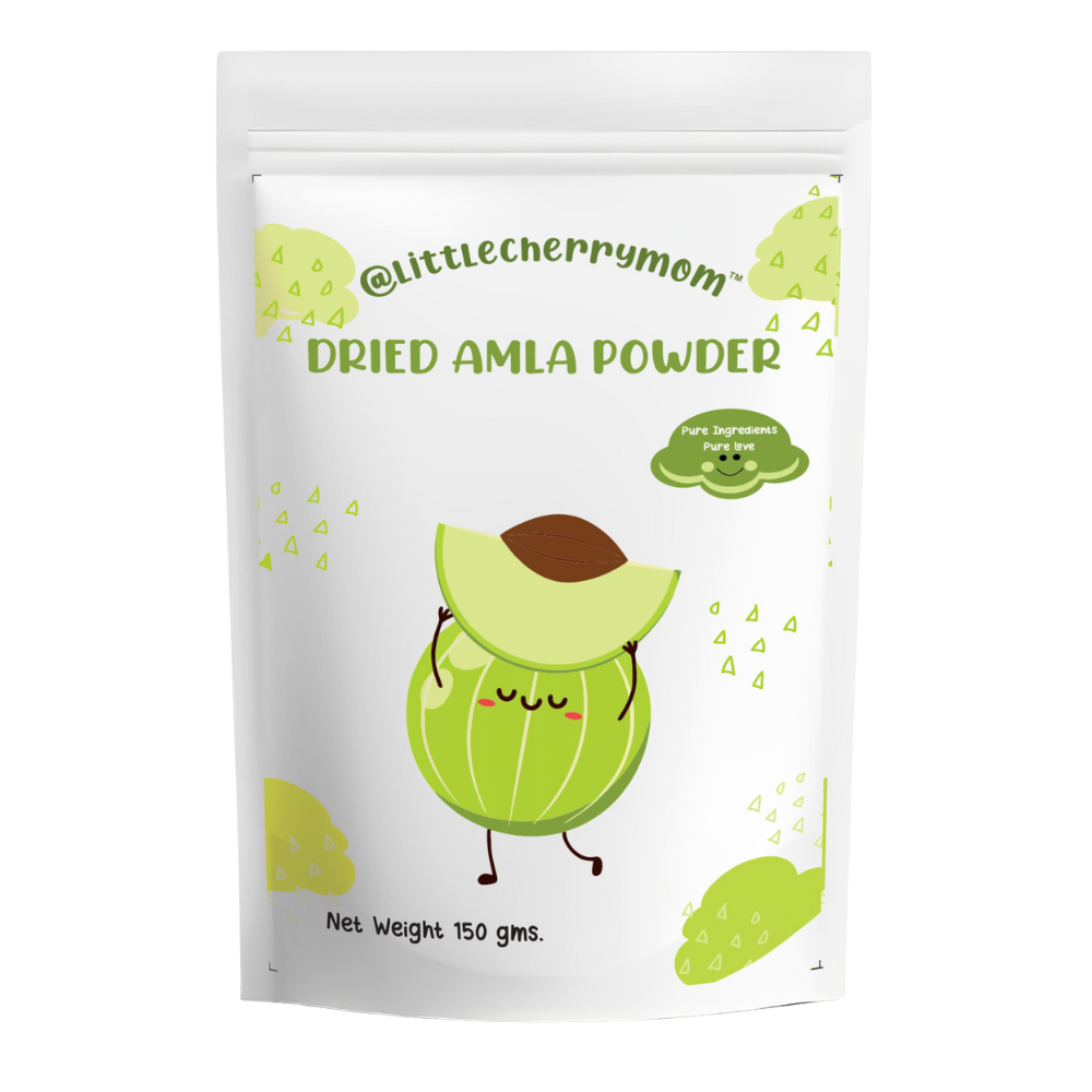 Littlecherrymom Immunity Booster Combo - 1x300g Nuts & Seeds Powder, 1x150g Dried Amla Powder