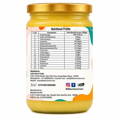 Littlecherrymom Winter Immunity Booster Combo — Amlaprash, Turmeric Milk Mix & A2 Bilona Ghee for Families