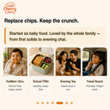 Littlecherrymom Whole Wheat Khakhra — Crispy Baked Snack for Kids & Families | No Maida, No Fried Chips