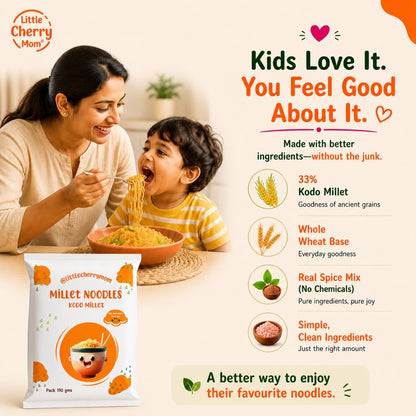 Littlecherrymom Kodo Millet Noodles - 190gm