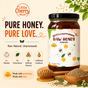 Littlecherrymom Raw Honey Ajwain (500g)— Traditional Wellness Blend for Kids & Families | No Refined Sugar