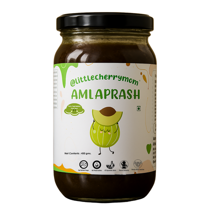 Littlecherrymom Health Unlimited Combo — Amlaprash + A2 Bilona Cow Ghee | Traditional Wellness Combo for Families