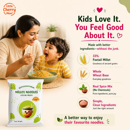Littlecherrymom Foxtail Millet Noodles - 190gm