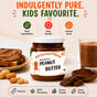 Littlecherrymom Dark Chocolate Peanut Butter — Just 4 Real Ingredients, No Refined Sugar, No Palm Oil — For Kids & Families