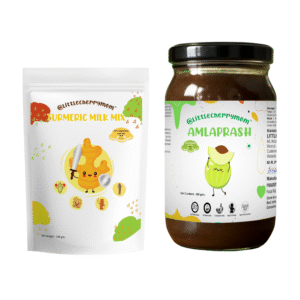 Mini Immunity Booster Combo = Amlaprash(450 gm) + Turmeric Milk Mix(150gm)