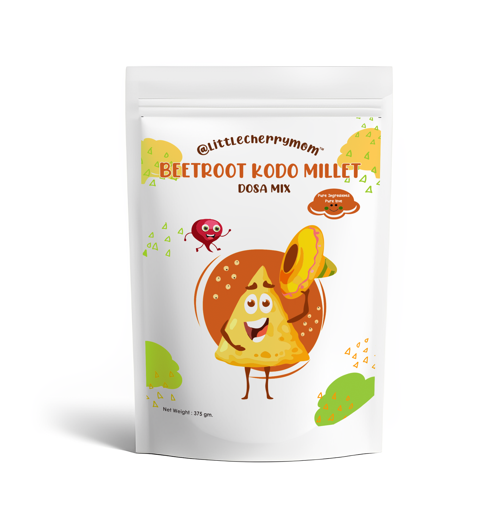 Beetroot Kodo Millet Instant Dosa/Idli Mix