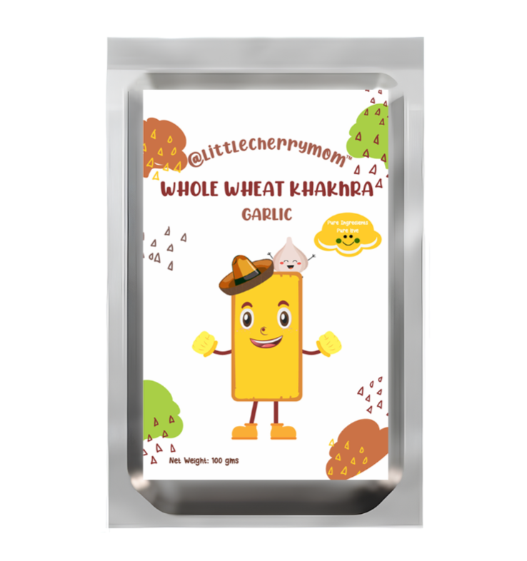 Whole Wheat Khakhra – Garlic Flavour